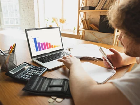 Person maintaining income records